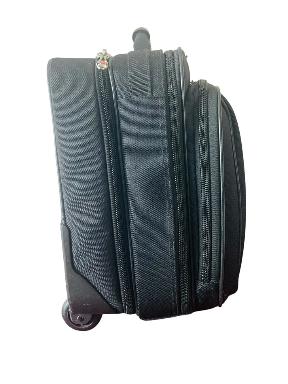 SwissGear Granada Black Laptop Rolling Carry On Briefcase Carry On